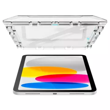 Szkło Hartowane Spigen Glas.Tr "EZ FIT" do Apple iPad 10.9 2022 CLEAR