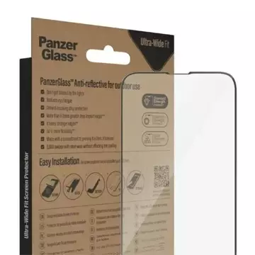 Szkło PanzerGlass Ultra-Wide Fit do iPhone 14 Plus / 13 Pro Max 6,7" Screen Protection Anti-reflective Antibacterial Easy Aligner Included 2789