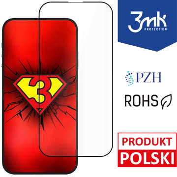 Szkło do iPhone 14 Pro Max - 3mk FlexibleGlass MAX™ ochronne na ekran