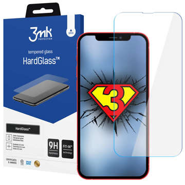 Szkło hartowane 3mk HardGlass 9H do Apple iPhone 13 Mini