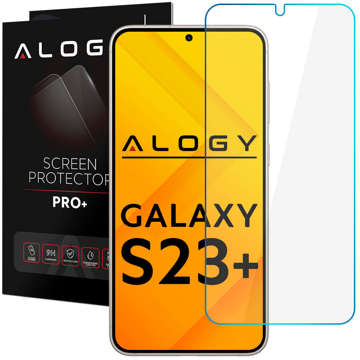 Szkło hartowane 9H Alogy Screen Protector PRO+ ochrona na ekran do Samsung Galaxy S23 Plus