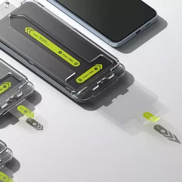 Szkło hartowane Ringke Easy Slide 2-pack do Samsung Galaxy A35 5G Clear