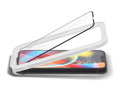 Szkło hartowane Spigen ALM Glass FC do Apple iPhone 13/ 13 Pro Black