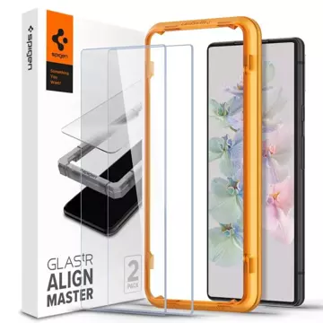 Szkło hartowane Spigen Alm Glas.tr Slim 2-pack Google Pixel 7 Clear