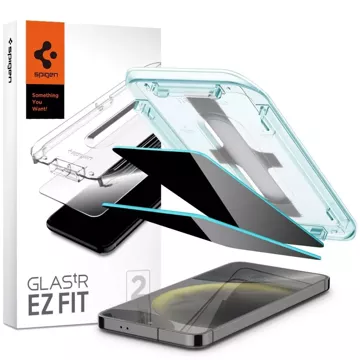 Szkło hartowane Spigen Glas.tR ”Ez Fit” 2-pack do Samsung Galaxy S24+ Plus Privacy