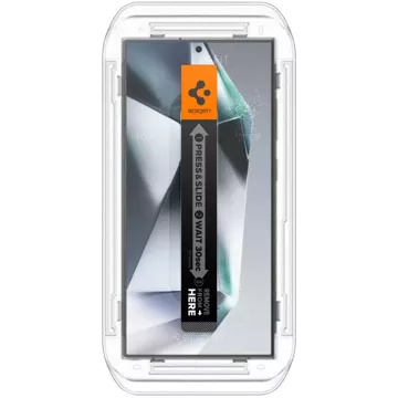 Szkło hartowane Spigen Glas.tR ”Ez Fit” 2-pack do Samsung Galaxy S24 Ultra Privacy