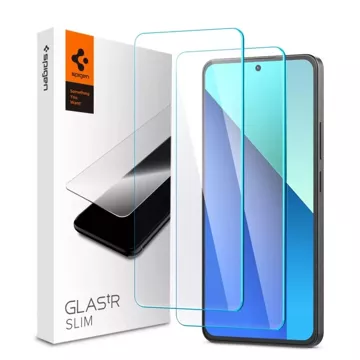 Szkło hartowane Spigen Glas.tR Slim 2-pack do Xiaomi Redmi Note 13 4G / LTE Clear