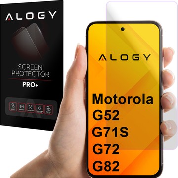 Szkło hartowane do Motorola Moto G52 / G71s / G72 / G82 na ekran Screen Protector Pro+ 9H Alogy