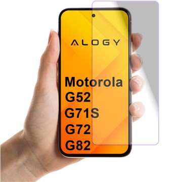 Szkło hartowane do Motorola Moto G52 / G71s / G72 / G82 na ekran Screen Protector Pro+ 9H Alogy