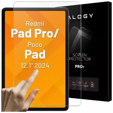 Szkło hartowane do Redmi Pad Pro / Poco Pad 12.1" 2024 Alogy Heavy Pro+™️