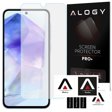 Szkło hartowane do Samsung Galaxy A35/A55 5G ochronne szkiełko na ekran 9H Alogy Pro+