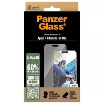 Szkło hartowane do iPhone 16 Pro Max PanzerGlass Screen Protector Classic Fit