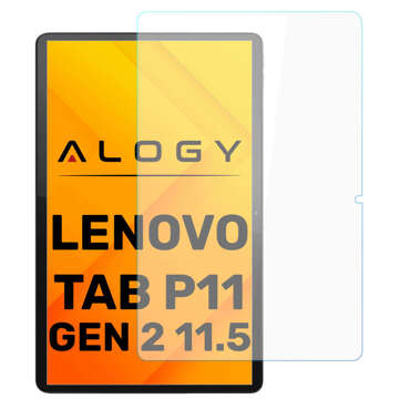 Szkło hartowane na ekran Lenovo Tab P11 gen 2 11.5 TB350 TB-350FU TB-350XU 2gen Alogy Screen Protector Pro+ 9H