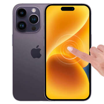 Szkło hybrydowe do Apple iPhone 14 Pro na cały ekran Alogy Flexi Full Glass 9H szkiełko ochronne Nietłukące