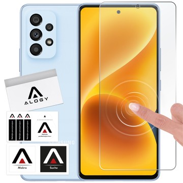 Szkło hybrydowe do Samsung Galaxy A53 5G na ekran Alogy Flexi Glass 9H Case Friendly płaskie na ekran