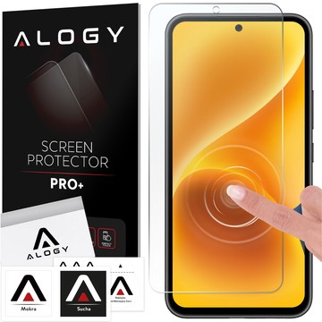 Szkło hybrydowe do Samsung Galaxy A54 5G na ekran Alogy Flexi Glass 9H Case Friendly płaskie na ekran