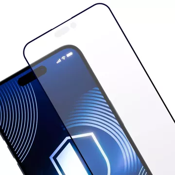 Szkło ochronne do Apple iPhone 16 Pro 3mk HardGlass Max Lite wzmocniona ochrona na ekran 9H szkiełko na ekran