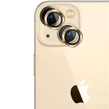 Szkło ochronne na obiektyw telefonu 3mk Lens Protection Pro do Apple iPhone 14 Plus Gold