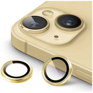 Szkło ochronne na obiektyw telefonu 3mk Lens Protection Pro do Apple iPhone 14 Plus Gold