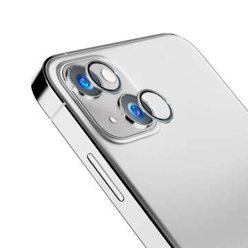 Szkło ochronne na obiektyw telefonu 3mk Lens Protection Pro do Apple iPhone 14 Plus Silver