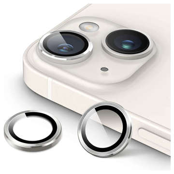 Szkło ochronne na obiektyw telefonu 3mk Lens Protection Pro do Apple iPhone 14 Plus Silver