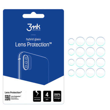 Szkło x4 na kamerę obiektyw 3mk Lens Protection do Samsung Galaxy A33 5G