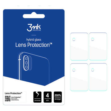 Szkło x4 na kamerę obiektyw 3mk Lens Protection do Xiaomi Poco M4 Pro