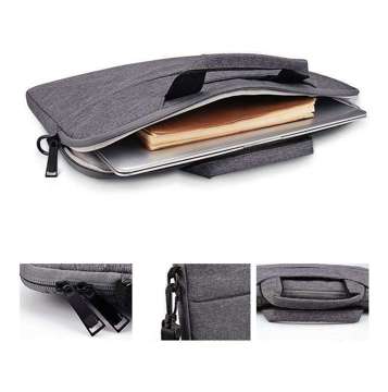 Torba etui PocketBag pokrowiec na ramię do laptopa 16 do MacBook Air/ Pro Dark Grey