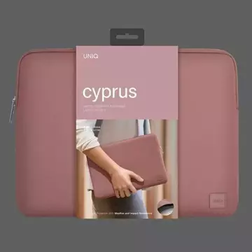 Torba na laptopa UNIQ Cyprus Sleeve 14" różowy/mauve pink Water-resistant Neoprene