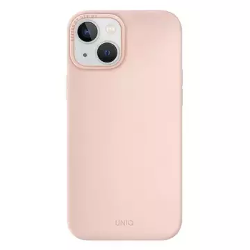 UNIQ etui Lino do Apple iPhone 14 6,1" różowy/blush pinkt