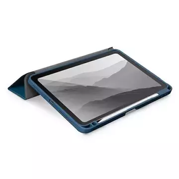 UNIQ etui Moven iPad Air 10.9" 4/5 (2020/2022) Air 11" 6 (2024) Antimicrobial niebieski/carpi blue