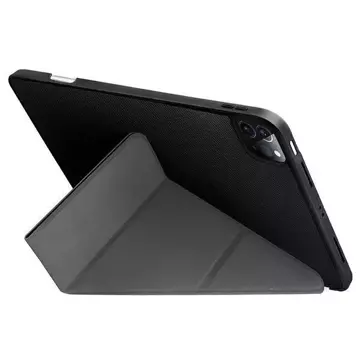 UNIQ etui Transforma iPad Pro 12.9 2020 / 2021 / 2022 / iPad Air 13 2024 Antimicrobial czarny/ebony black