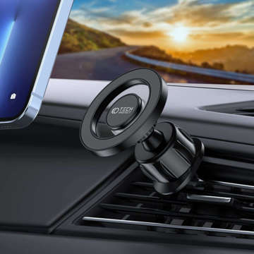 Uchwyt Magnetic MagSafe Vent Car Mount samochodowy do auta do telefonu do kratki wentylacyjnej do MagSafe Czarny