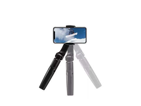 Uchwyt Selfie Stick kijek Spigen S610W gimbal tripod Black