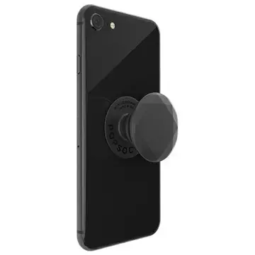 Uchwyt i podstawka do telefonu Popsockets 2 Metallic Diamond Black