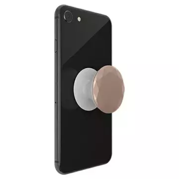 Uchwyt i podstawka do telefonu Popsockets 2 Metallic Diamond Rose Gold 