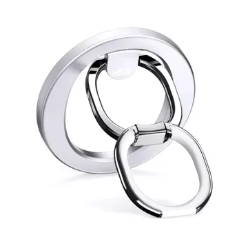 Uchwyt magnetyczny ESR HaloLock Magnetic MagSafe Ring Stand na telefon palec Silver