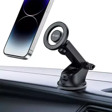 Uchwyt samochodowy Magnetic do MagSafe Dashboard & Vent Car Mount N51 uchwyt do auta do telefonu na szybę / deskę rozdzielczą do kratki wentylacyjnej Czarny