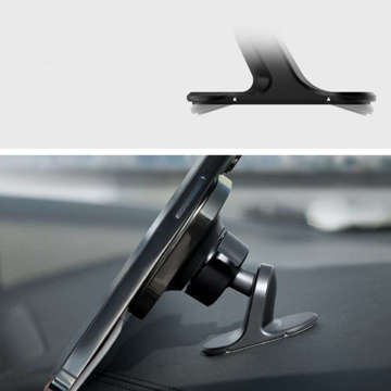 Uchwyt samochodowy Spigen Mag Fit do MagSafe na deskę rozdzielczą kokpit Black