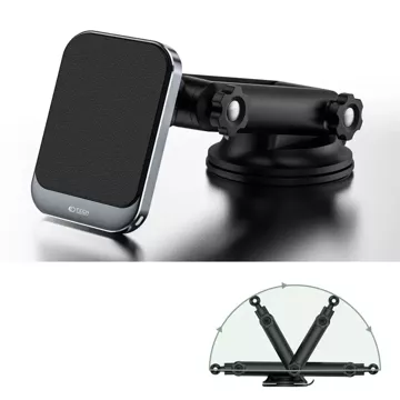 Uchwyt samochodowy indukcyjny magnetyczny  MM15W-V2 Magnetic MagSafe Dashboard Car Mount Wireless Charger 15W Czarny