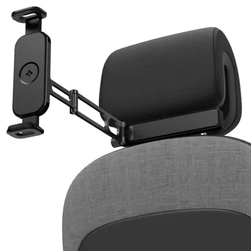 Uchwyt samochodowy na zagłówek auta samochodu na telefon tablet  Spigen Onetap UTS45 Universal Headrest Car Mount Black