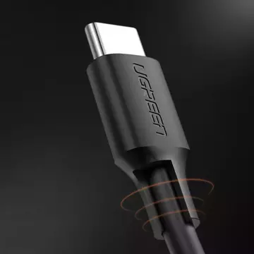 Ugreen kabel USB Typ C do ładowania i transferu danych 3A 2m czarny (US286)