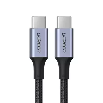 Ugreen kabel przewód USB Typ C - USB Typ C Power Delivery 100W Quick Charge FCP 5A 3m szary (90120 US316)