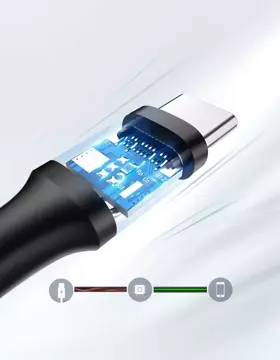 Ugreen kabel przewód USB - USB Typ C 2 A 2m czarny (60118)