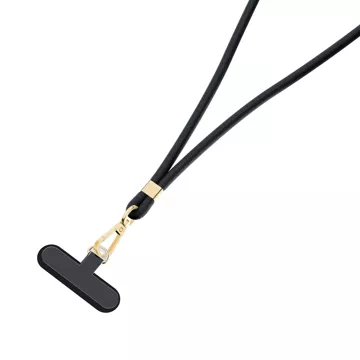 Uniwersalna smyczka do smartfona 3mk EasyClip Elite Black (Gold)