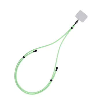 Uniwersalna smyczka do smartfona 3mk EasyClip Green (black)