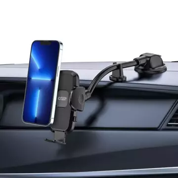 V3 universal long arm windshield & dashboard car mount black