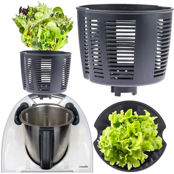 Wirówka koszyk do sałaty warzyw i owoców do Vorwerk Thermomix TM6 TM5 TM Friend BPA SaladBasket