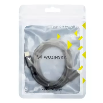 Wozinsky kabel przewód USB Typ C - Lightning Power Delivery 18W 2m czarny (WUC-PD-CL2B)