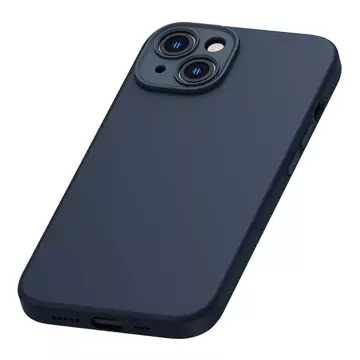 Zestaw ochronny Baseus Liquid Silica etui i szkło hartowane do iPhone 14 Plus (niebieski)